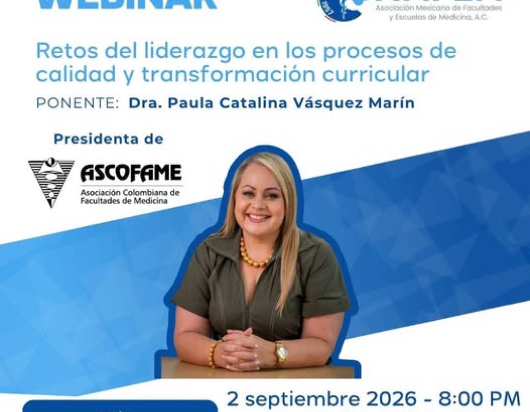 Webinar: Retos del liderazgo en los procesos de calidad y transformación curricular